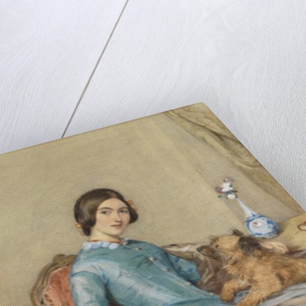 Portrait of Jane, Countess of Aylesford, 1849 by Octavius Oakley