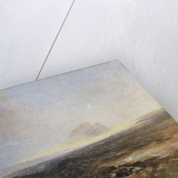 Bamburgh Castle, Northumberland, 1877 by Alfred William Hunt