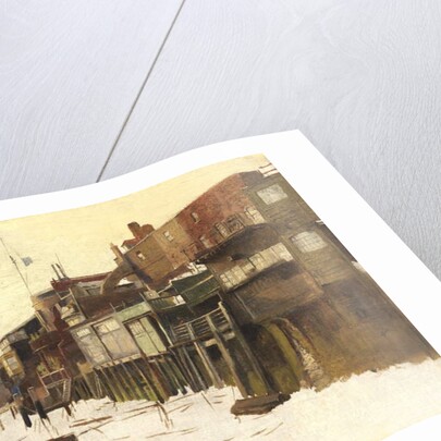 Sketch for 'London River', c.1875 by Charles Napier Hemy