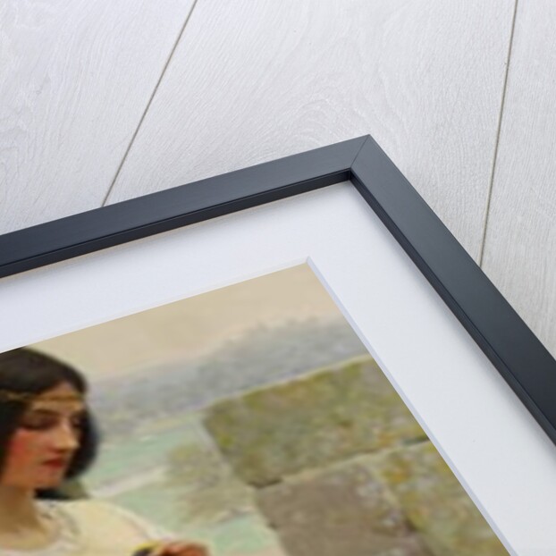 Stitching the Standard, 1911 by Edmund Blair Leighton