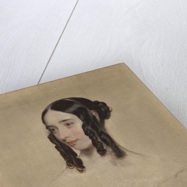 Study of a Young Woman, 1847 by Henry Room