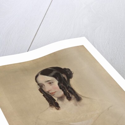 Study of a Young Woman, 1847 by Henry Room