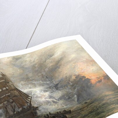 The Phantom Ship, c.1889 by William Lionel Wyllie