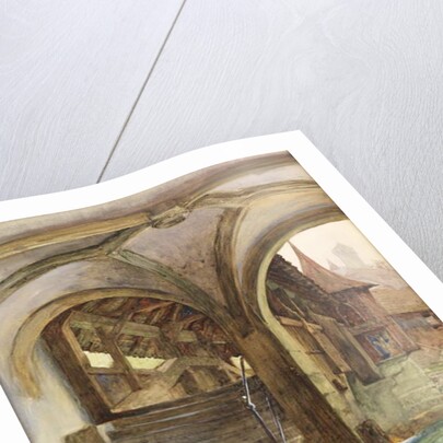 Bridge at Lucerne by Frank Dicksee