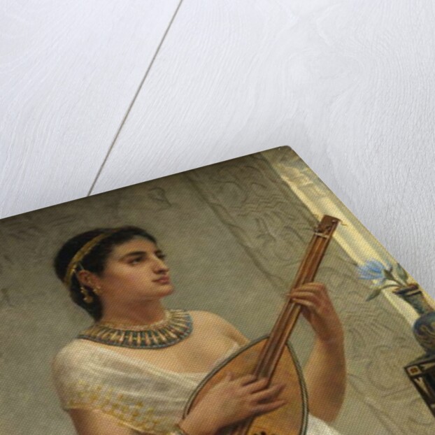 The Mandolin Player, 1886 by Edwin Longsden Long