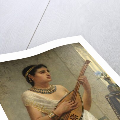 The Mandolin Player, 1886 by Edwin Longsden Long