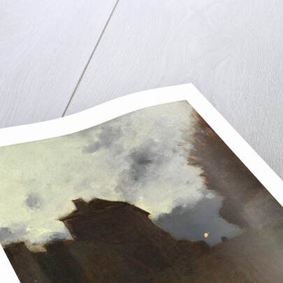 Montmartre at Dusk by Luigi Loir