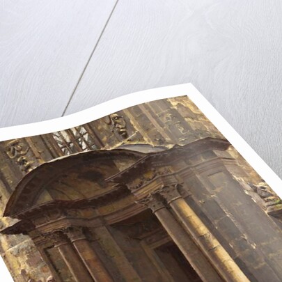 The Porch of the Old Ashmolean, Oxford by William Logsdail