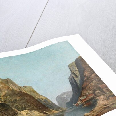 Sogne Fjord, Norway by Adelsteen Normann