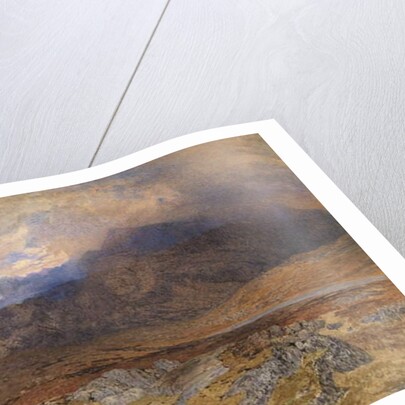 Snowdon after an April Hailstorm by Alfred William Hunt