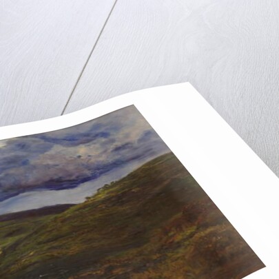 Glen Orchy, Storm coming on, 1895 by Henry Moore