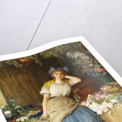 The Alsatian Flower Girl, 1900 by Robert Walker Macbeth