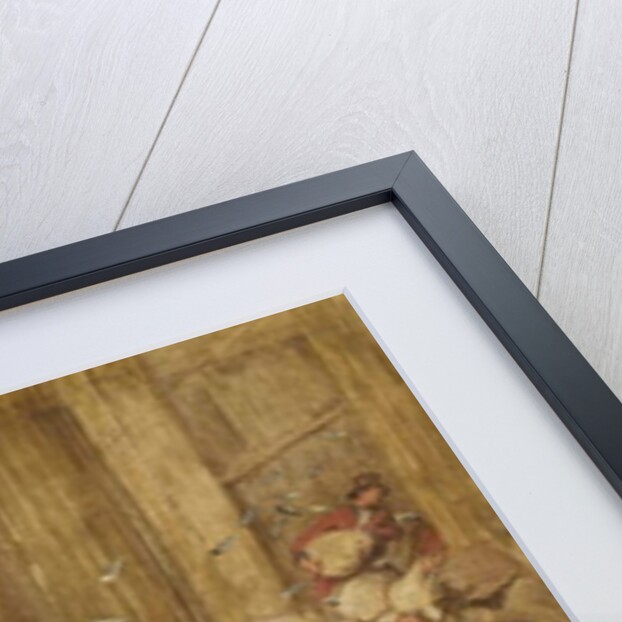 A Sketch for The General Post Office, One Minute to Six, 1860 by George Elgar Hicks