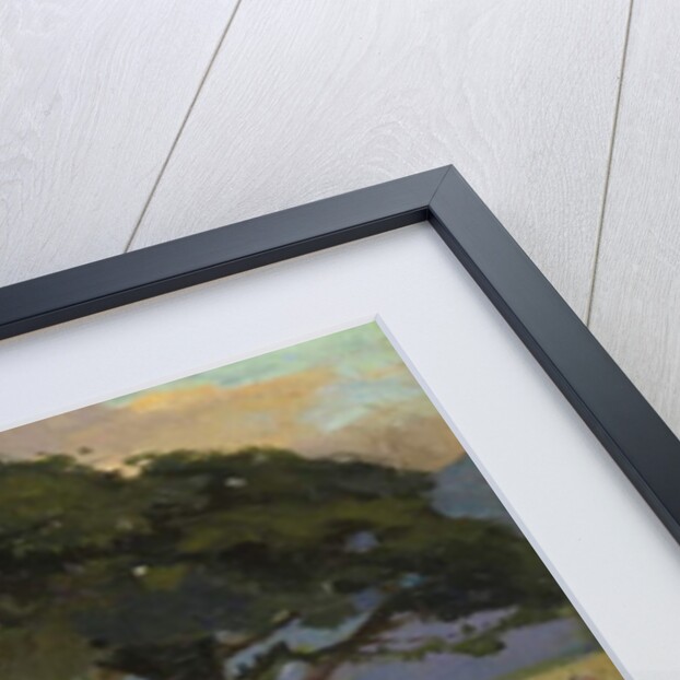 A Meadow beneath Mountains, 1897 by Edward Reginald Frampton