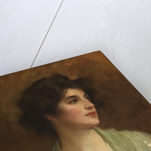 The Green Shawl by Samuel Luke Fildes