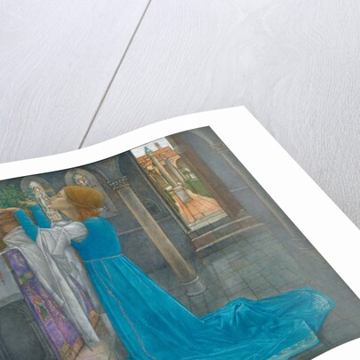 Isabella and the Pot of Basil by Edward Reginald Frampton