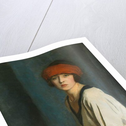 The Red Hat, 1920 by Harrington Mann