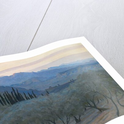 Sunrise, Umbria, 1914 by William Blake Richmond