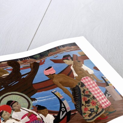 The Embarkation, 1920s by Ernest Procter