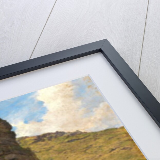 A Rocky Outcrop by Arthur Hughes