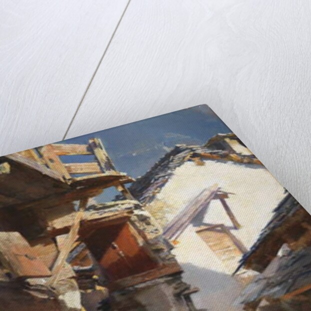 In the Rhone Valley, 1896 by Henry Woods