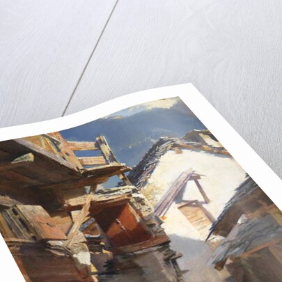 In the Rhone Valley, 1896 by Henry Woods