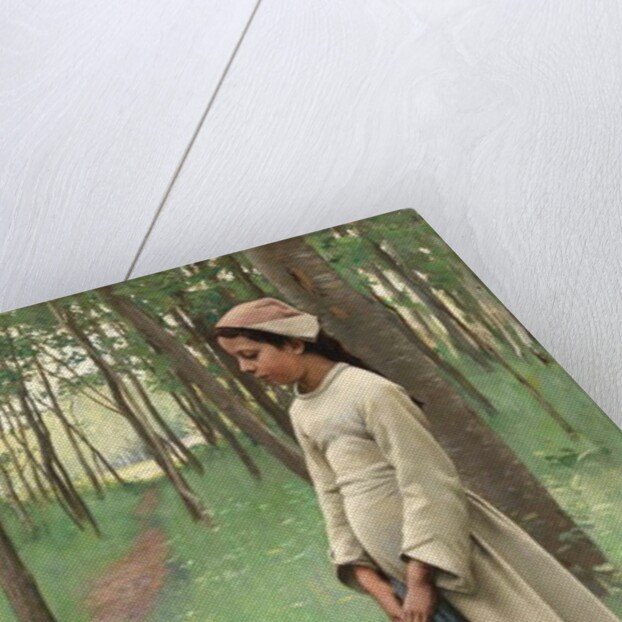 Girl with Bindle by Louis Welden Hawkins