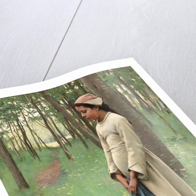 Girl with Bindle by Louis Welden Hawkins