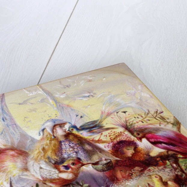 Fairies with Birds by John Anster Fitzgerald