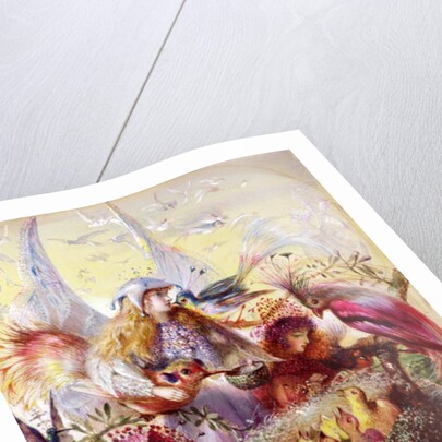 Fairies with Birds by John Anster Fitzgerald