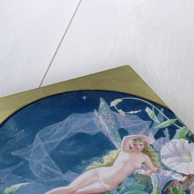 Titania Lying on a Leaf by John Simmons