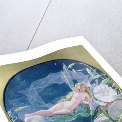 Titania Lying on a Leaf by John Simmons