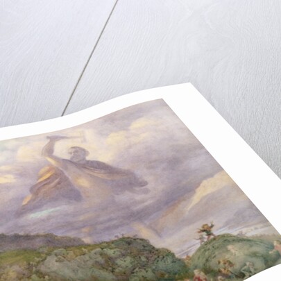 The God Thor Chasing the Dwarfs, 1878 by Richard Doyle
