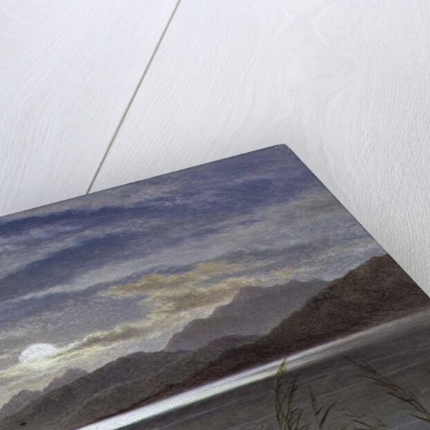 Lake Scene by Moonlight, 1879 by Arthur Gilbert