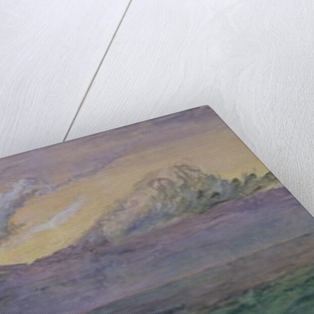 A July Thunder Cloud, Val d'Aosta, 1858 by John Ruskin