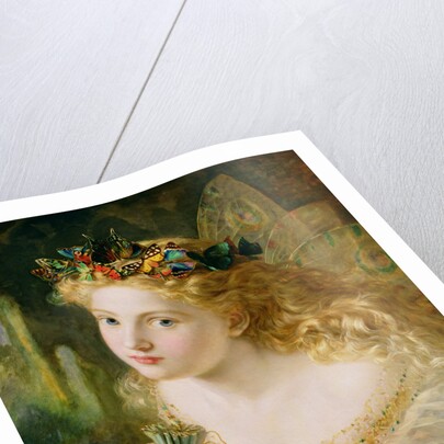 A portrait of a fairy, 1869 by Sophie Anderson