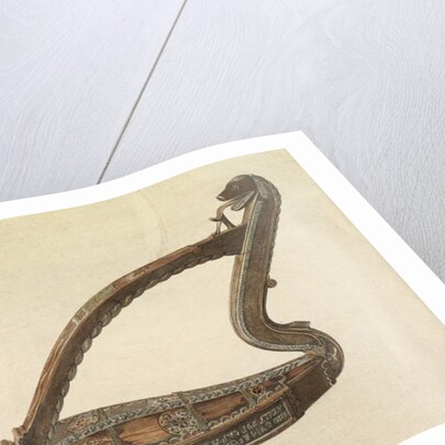 Irish harp, 1889 by Edward Coley Burne-Jones