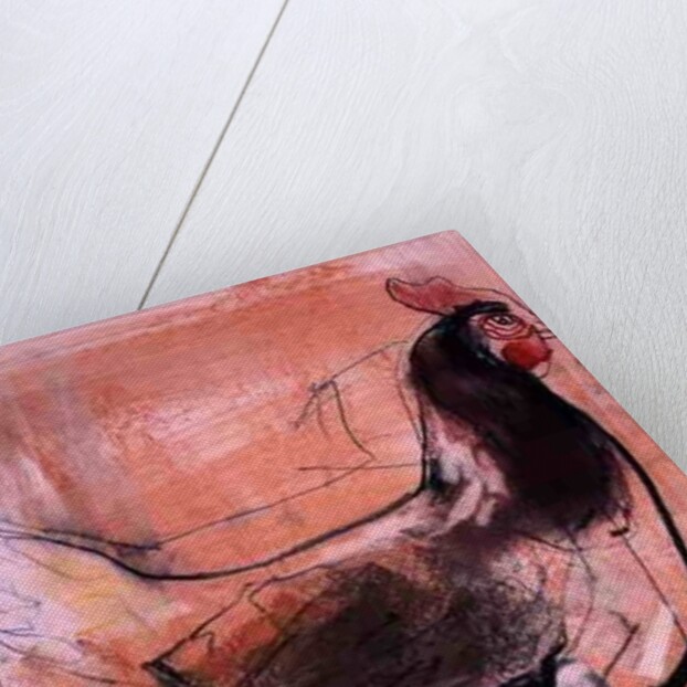 Standing Hen, 1998 by Mark Adlington