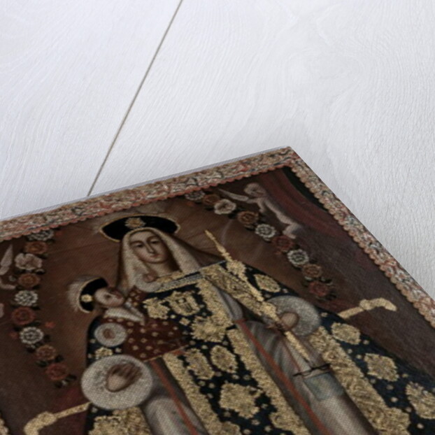 The Virgin of Mercy, La Peregrina by Bolivian School