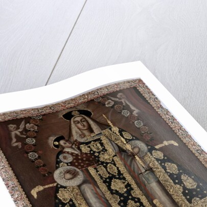 The Virgin of Mercy, La Peregrina by Bolivian School