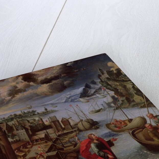 Christ calling St. Peter and St. Andrew by Diego Quispe Tito