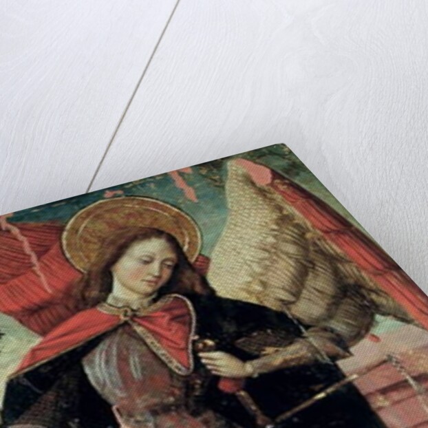 St. Michael Weighing Souls by Spanish School