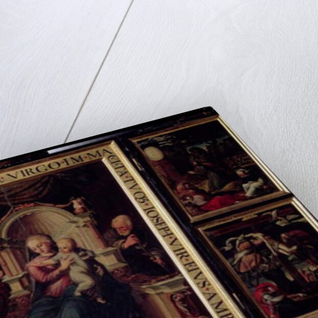 Triptych from the Capilla de las Reliquias by Spanish School