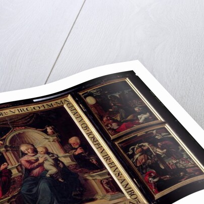 Triptych from the Capilla de las Reliquias by Spanish School