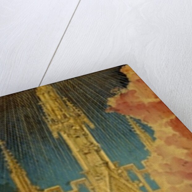 The Good being led to Heaven by Rogier van der Weyden