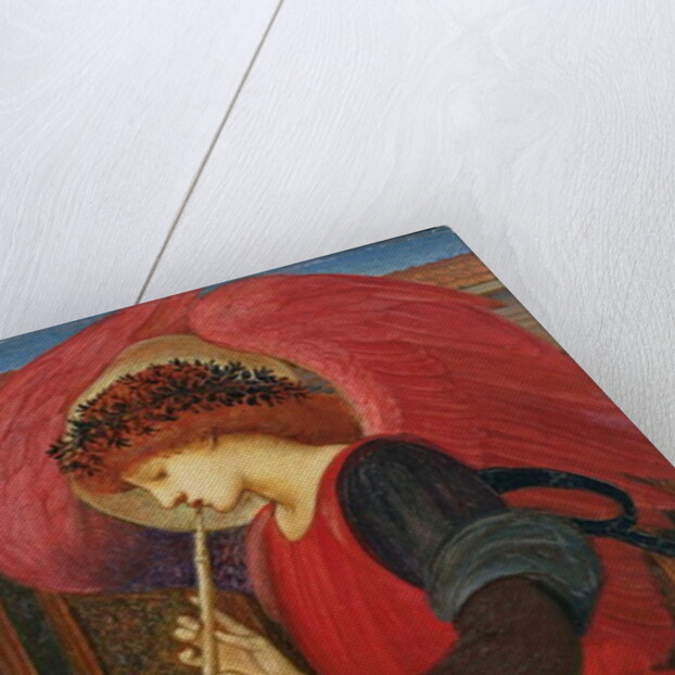 An Angel Playing a Flageolet by Edward Coley Burne-Jones