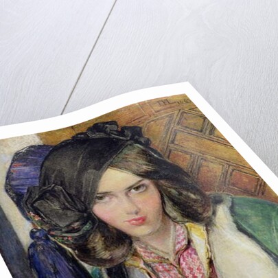 A Turkish Girl, 1863 by John Frederick Lewis