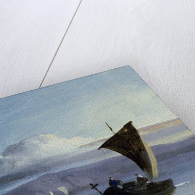 A Chinese Junk by George Chinnery