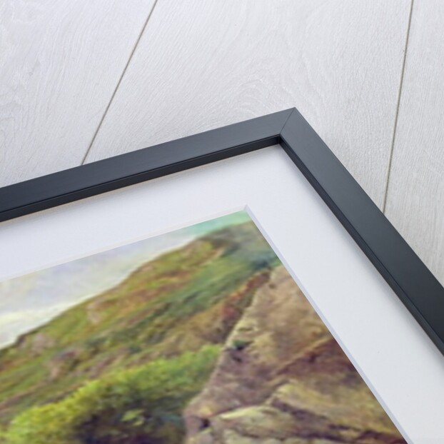 Glenfinlas with Millais Fishing, 1853 by William Henry Millais