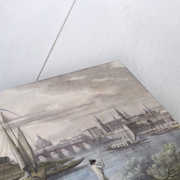 View of Dresden and the River Elbe, 1806 by C. Roes